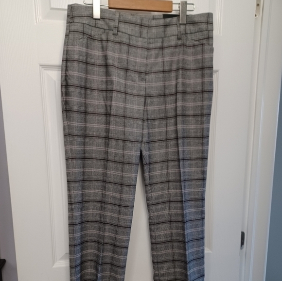 Le Chateau modern fit black dress pants with slight flare sz 12 NWT - Picture 8 of 15